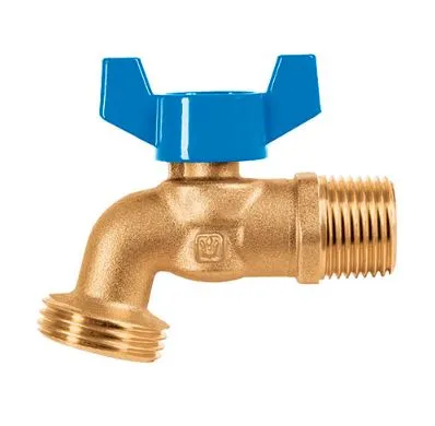 49053  LLAVE DE ESFERA DE LATON 1/2" CON ROSCA PARA MANGUERA  F VALVE