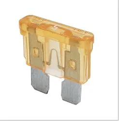 204279  5A  32V FUSE ORANGE 5 PCS  A/C