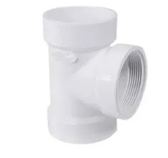 71421  2" CLEANOUT TEE PVC DWV FITTINGS ROSCA
