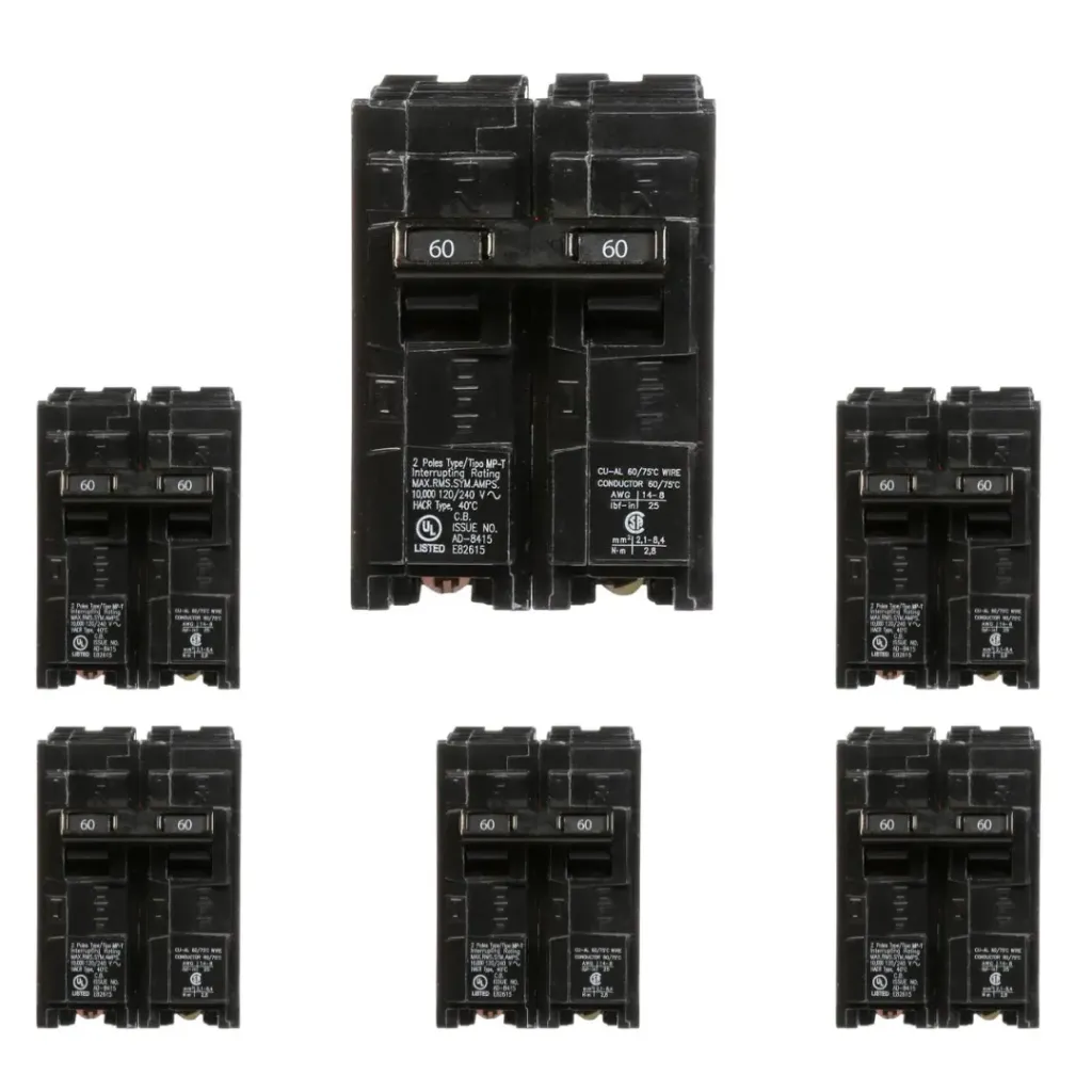 Q280PK  BREAKER .2P. 80A SIEMENS (6-PACK)
