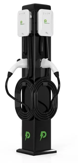 AC5500-G48-PED-DUAL  LEVEL 2 CHARGING STATION WIFI ETHERNET 4G SINGLE PORT DUAL PEDESTAL MOUNT 11.5KW 48A CABLE 25 FEET SINGLE PHASE CHSRGER