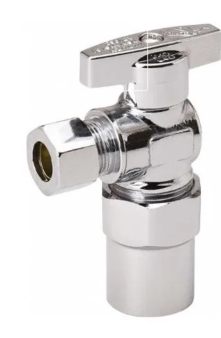 09649  1/2'' CPVC X 3/8'' OD VALVE ANGLE 1/4 TURN BALL