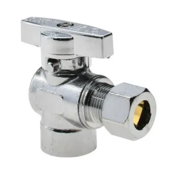 09617  1/2''X 3/8''OD VALVE ANGLE 1/4 TURN BALL