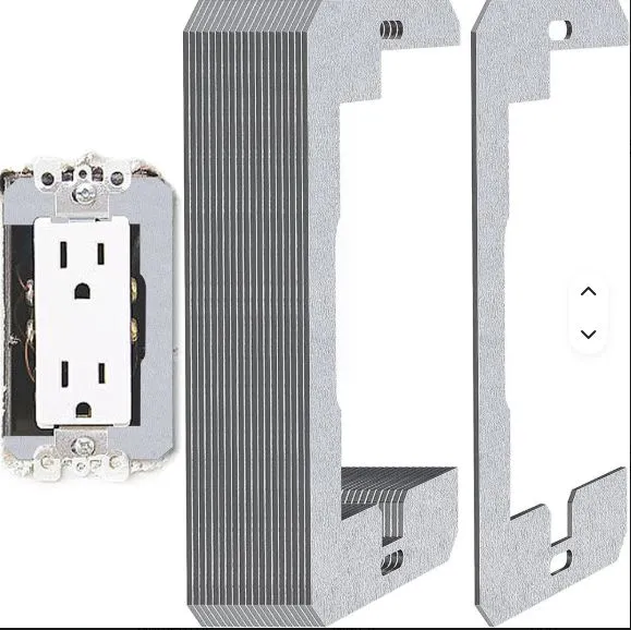 XA-WPS  Espaciador de placa de pared de metal para cajas eléctricas Dispositivo de ajuste al ras Placas de nivelación Espaciadores Nivelador