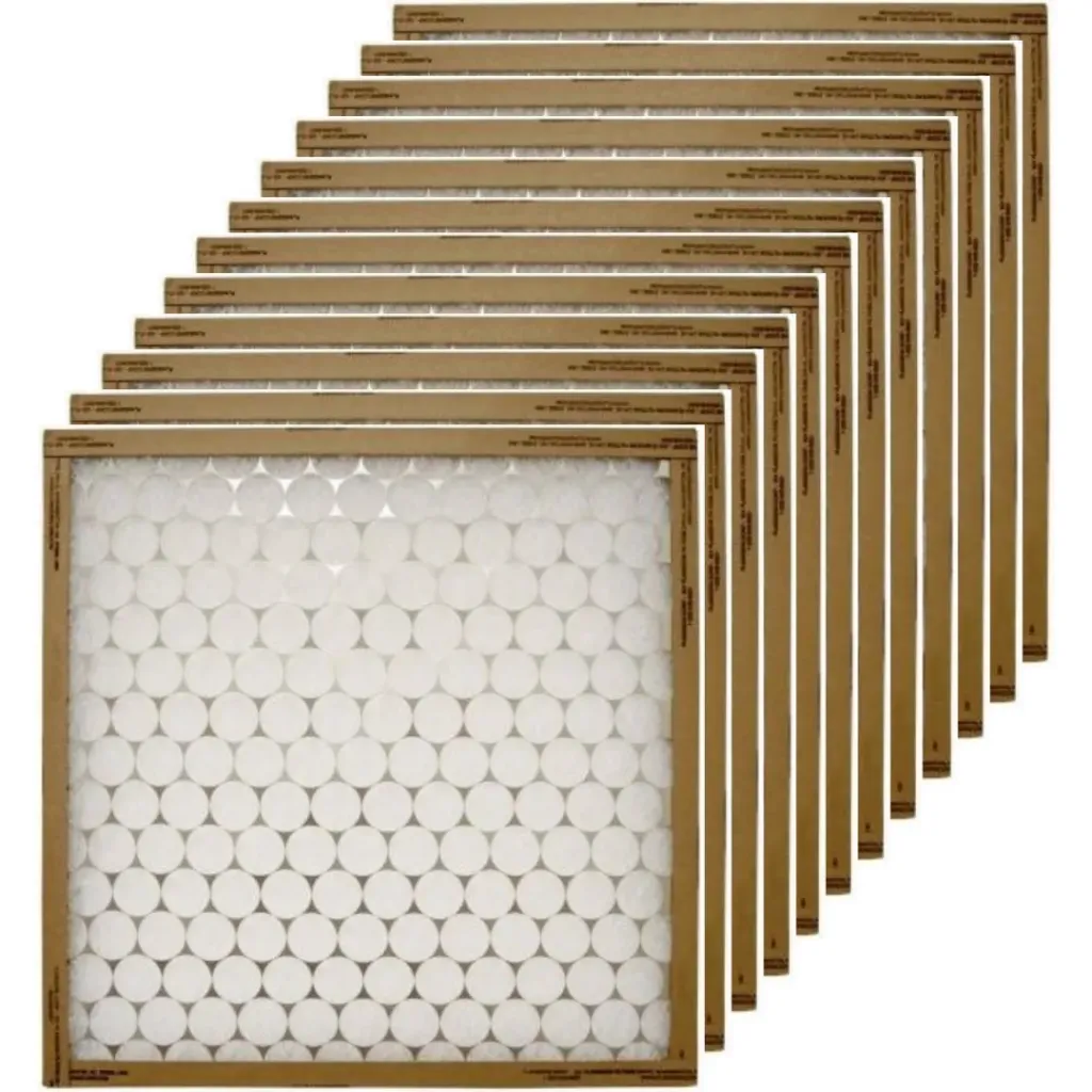 16x20x1 Air Conditioner Filters, 12-Pack, Pleated HVAC Air Filters for Home AC and Furnace Systems, Replacement Air Filters for Residential and Commercial Use