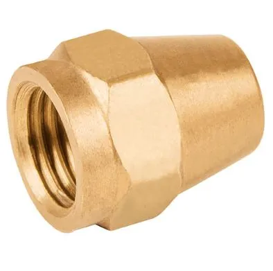 [43071] 43071  1/4", brass flare nut fitting