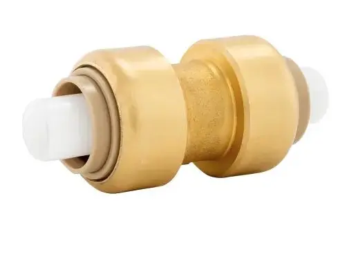 [422013] 422013   3/4'' X 1/2'' PUSH-FIT COUPLING PREMIER Designed for use with PEX, CPVC and copper