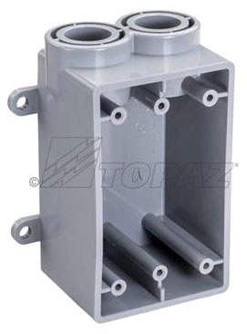 [1296] 1296   1'' 2- HOLES 1-GANG TYPE FSS BOX