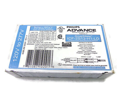 [ICF2S13H1LDK] ICF2S13H1LDK 1 2X13W 4-PIN 120 N-277U ELECT