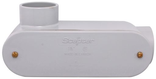 [SLL50S] 1-1/2" PVC LL Conduit Body