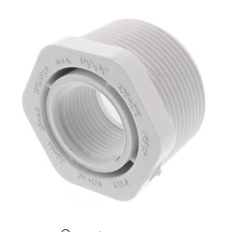 [439-210] 439-210   1-1/2''  X 3/4" Sch 40 PVC Reducer ROSCA