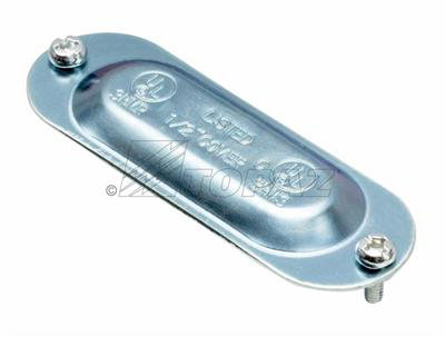 [574S] 574S 1-1/4 -1-1/2 COVER STEEL 25PK