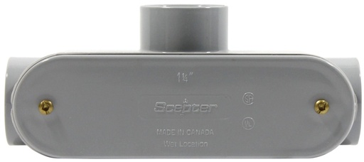 [ST40S] ST40S 1-1/4"    PVC  "T"   CONDUIT