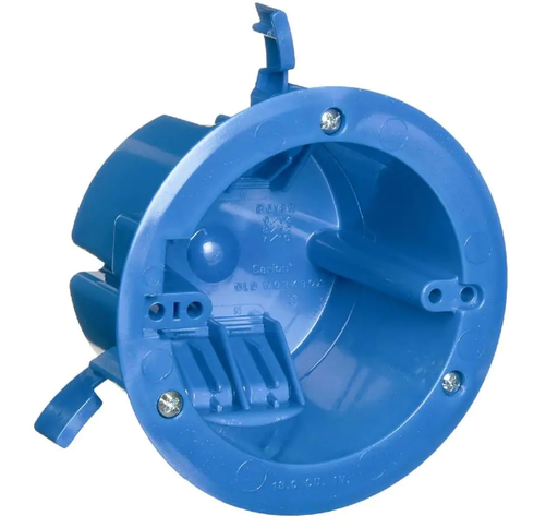 [B168R] B168R 1-Gang 18 cu. in. Round Old Work Electrical Box