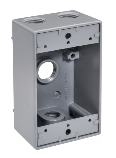 [B-5V] B-5V 1/2 -3 HOLE SGL GNG BX(2