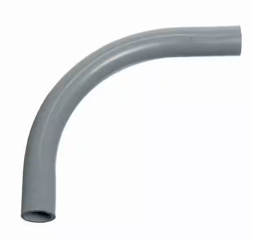 [80EE1090] 80EE1090 1/2 PVC ELBOW 90 SCH 80