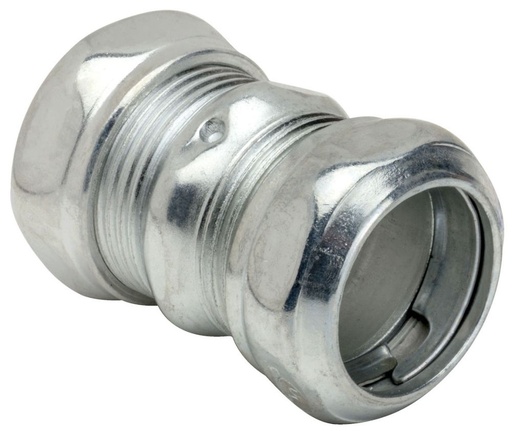 [661S] 661S 1/2" EMT COMP CUP.STL. 25/250-PK