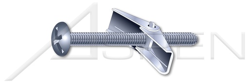 [KE2-48 TB183] 1/8" x 3" Toggle Bolts with Wings