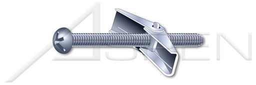 [KE2-64  TB184] KE2-64  TB184  1/8 in x 4 in Toggle Bolt with Wings-