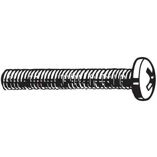 [1FH11-06] 1FH11-06   10/32x3/8 FLAT PH STAINLESS