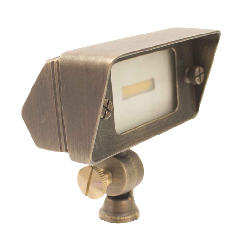 [LD-180-BZ] LD-180-BZ  12V LED DIRECTIONAL LIGHT - SOLID BRASS WESTGATE