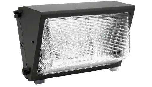 [L-1763-150W/HP] L-1763-150W/HP  150W  HPS  MEDIUN   WALLPACK  BRONZ  ECOZONE 150-Watt High Pressure Sodium Deluxe Medium Size Wall Light with Glass Lens, Bronze