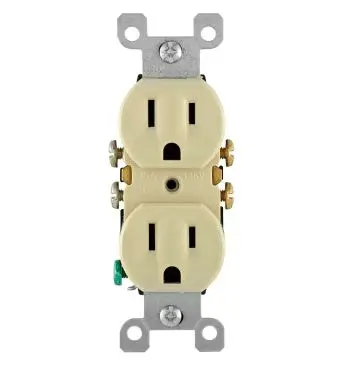 [LEV5320-ICP] LEV5320-ICP  15A  125V  DUPLEX RECPTACLE IVORY  270V