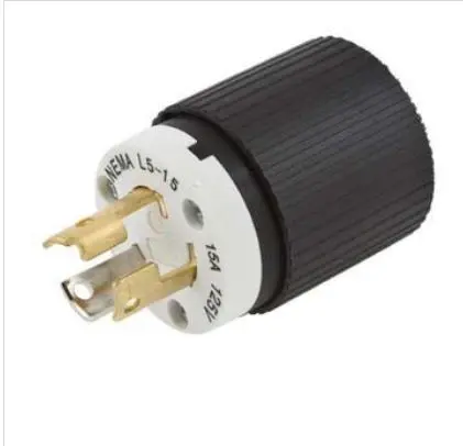 [EB15192 L515P] EB15192  L515P   Locking Plug 15A 125V Selspec L5-15P