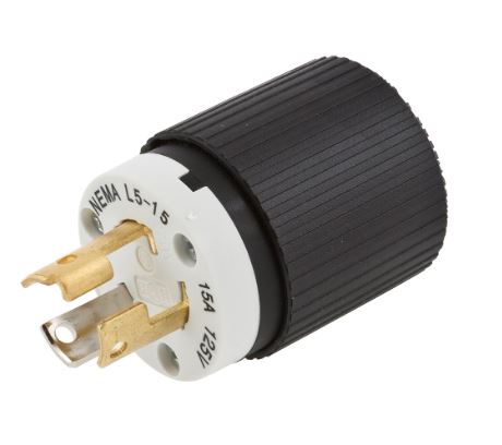 [L515P.] L515P  15A.2P.125V.3W.PLUG.