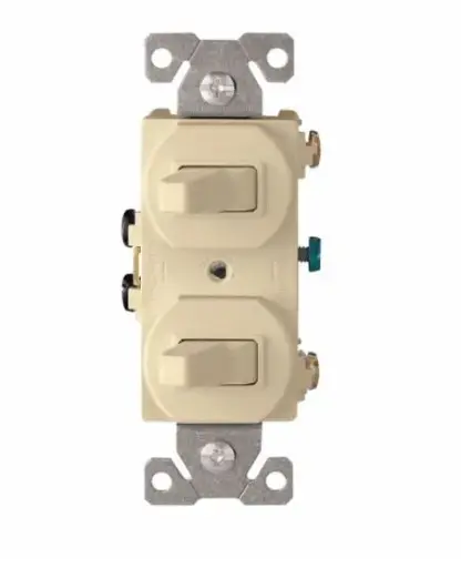 [271V-BOX] 271V-BOX  15A.SP..TWO SWITCH  IVORY