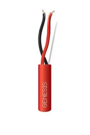 [41111204] 41111204  16/2 SOL FPL 1M RL RED ALARM CABLE