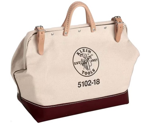 [5002-18-ORANGE] 5002-18-ORANGE  18 CANVAS TOOL BAG