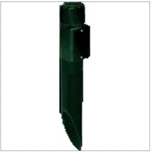 [MPPVG] MPPVG  19" Mighty Post Adapter section and Blank cover, Green RAB