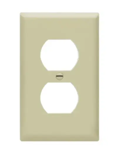 [92801] 92801  1G DUPX IVORY MID PLATE