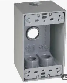 [1DB75-4] 1DB75-4  1G WP 4-3/4'' HUBS DEEP BOX