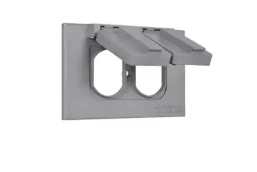 [30501] 30501  1G Weatherproof COVER DUPLEX HRZ 1C-DH