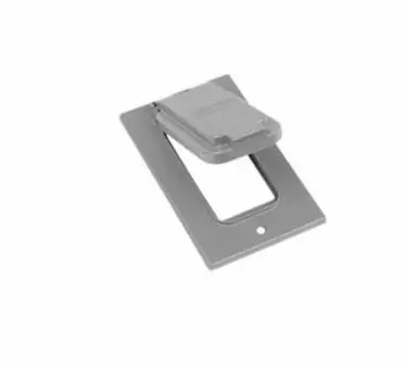 [30554W] 30554W 1G WP COVER GFCI WHITE