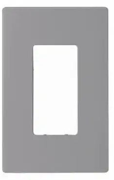 [PJS26GY] PJS26GY   1 GANG DECOR MID-SIZE  GREY 