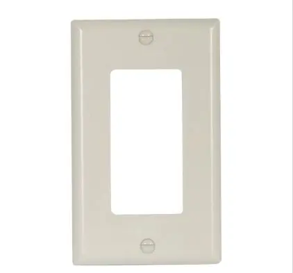 [2151A-BOX] 2151A-BOX   PLATE ALMOND Cooper  Wallplate 1-Gang Decorator Thermoset Standard Almond
