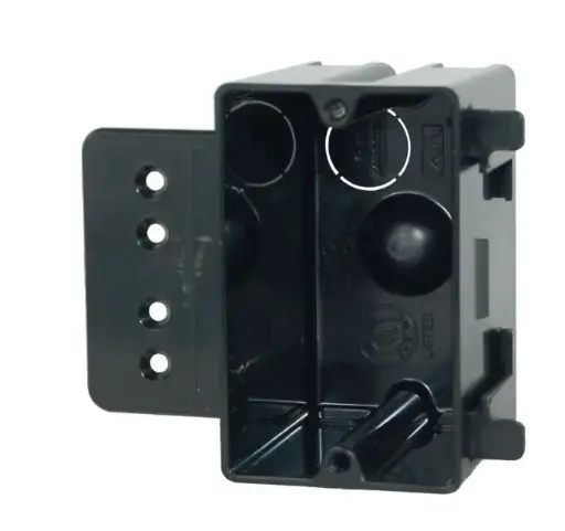 [P-181H] P-181H  1G NEW CONSTRUCTION PVC  Single gang electrical box for use with nonmetallic sheathed cable BOX