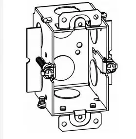[TG-1] TG-1   2-1/2” DEEP, GANGABLE 1-GANG OLD WORK TIGERGRIP BOX