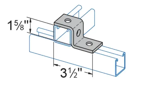 [A-322] A-322   2  ANGLE BRACKETS