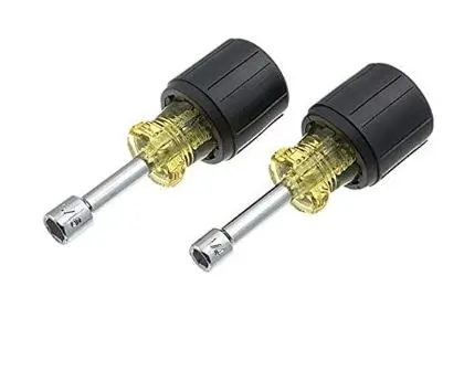 [35-1299] 35-1299  2 PIECE STUBBY NUTDRIVER SET KLEIN