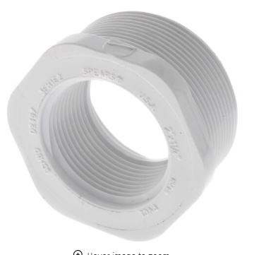 [439-250] 439-250   2" x 1-1/4" Sch 40 PVC Reducer ROSCA