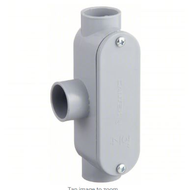 [ST70S] ST70S  2-1/2"  PVC  "T"    CONDUIT