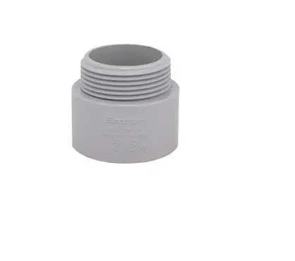 [TA40] TA40  2-1/2"   PVC  TERMINAL  ADAPTER