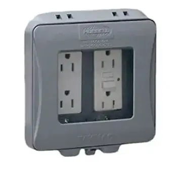 [ML2450G] ML2450G  2-Gang Weatherproof In-Use Cover, Expandable, Gray