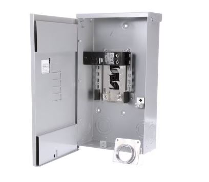 [W0404MB1200CT] W0404MB1200CT  200-Amp 4-Spaces 8-Circuit Outdoor Main Breaker Load Center SIEMENS