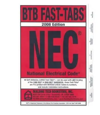 [NEC/TBS2008] NEC/TBS2008  2008 TABS CODE  National Electrical Code 2008 Fast-Tabs (For Softcover, Looseleaf and Handbook)