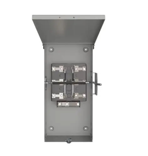 [TG4324R] TG4324R  200A 3P 240V GD 3R F (GHN424NW  200A 3P GD N3R 240V FUSIBLE SW, Number Of Poles: 3, Amperage Rating: 200A, Standard: Yes, Application: General, Enclosure: NEMA 3R (Outdoor), Size: 28.78